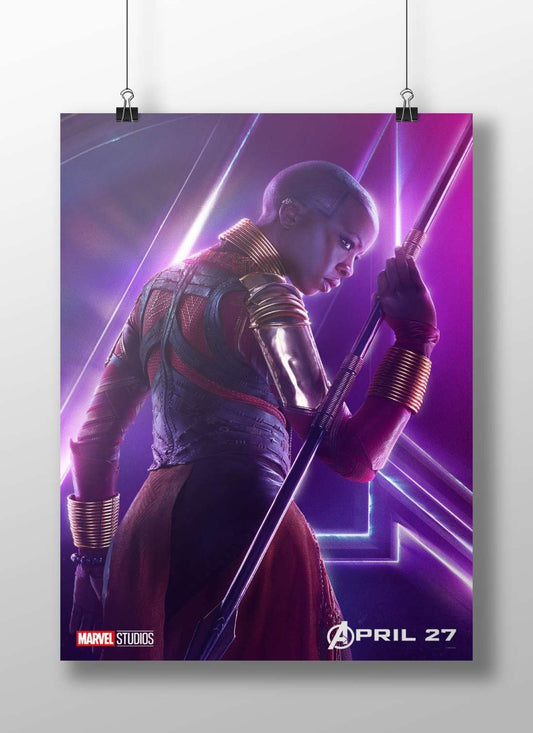 Shuri (real name) from Marvel's Black Panther: Wakanda Forever franchise Shuri - Tech Princess Poster
