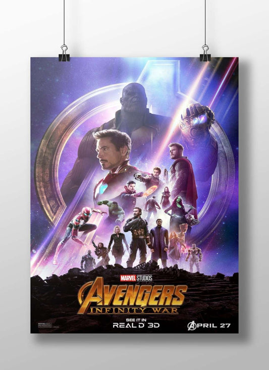 Avengers: Infinity War (Marvel Cinematic Universe film) Iron Man - Infinity Stones Poster