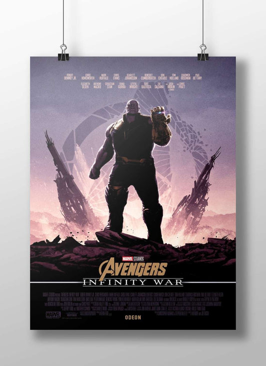 Thanos (Marvel franchise character) Thanos - Infinity Gauntlet Poster