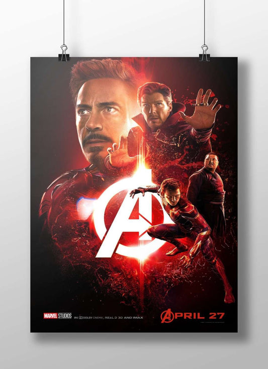 Avengers (Marvel Cinematic Universe franchise) Iron Man - Tech Hero Poster