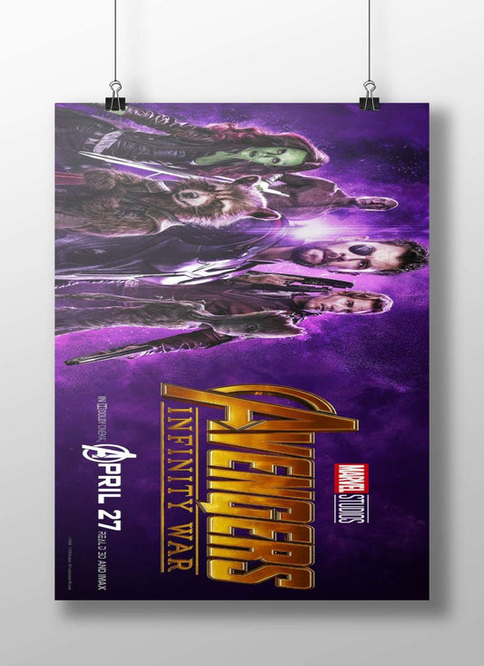 Avengers: Infinity War (real name of the Marvel Cinematic Universe movie) Thanos - Titan Of