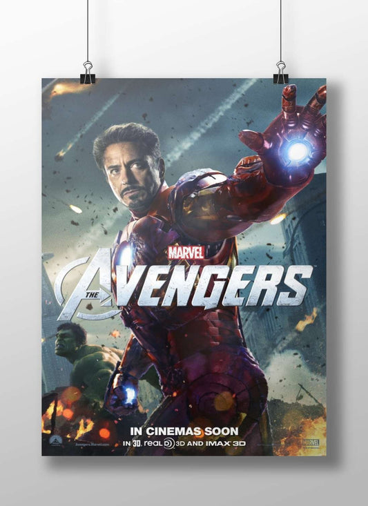The Avengers Iron Man - Heroic Tech Poster