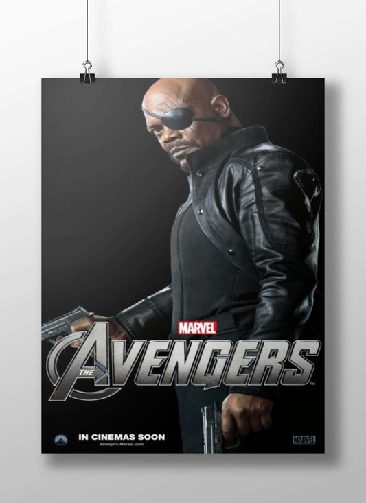 Nick Fury from The Avengers franchise Nick Fury - Shield Commander Poster