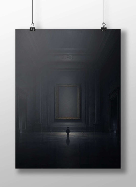 Empty Framed Canvas Main Subject: Empty Framed Canvas Matte BoizzBoard rigid print — Art wall art India | PosterBoizz