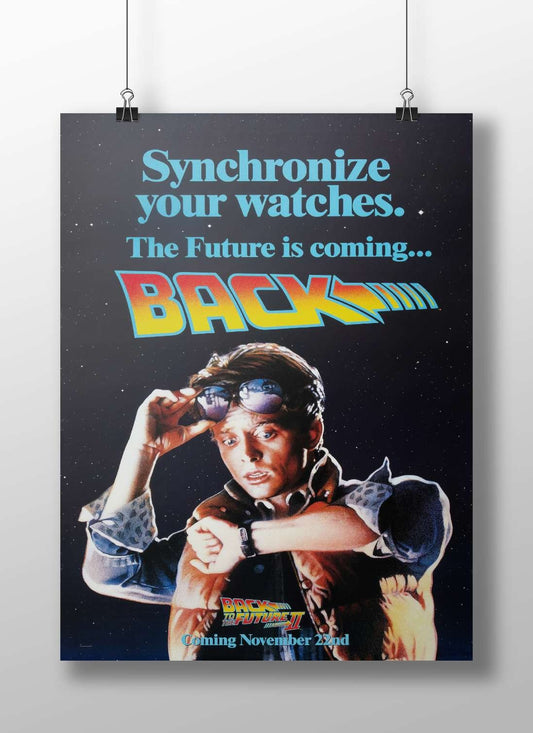 Back to the Future franchise Marty Mcfly - Time Traveling Icon Poster