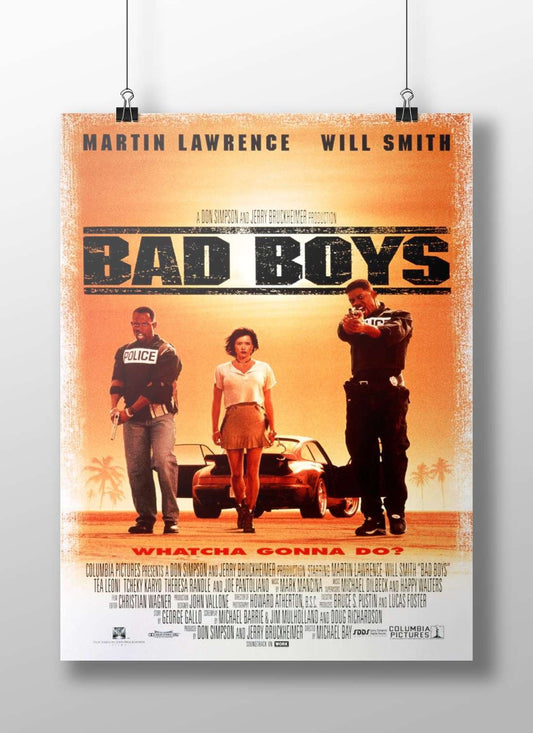 The film "Bad Boys" franchise starring Martin Lawrence and Will Smith. Bad Boys - Urban