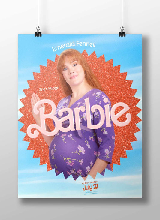 Midge, a character from the Barbie franchise Midge - Fashionista Pop Art Poster
