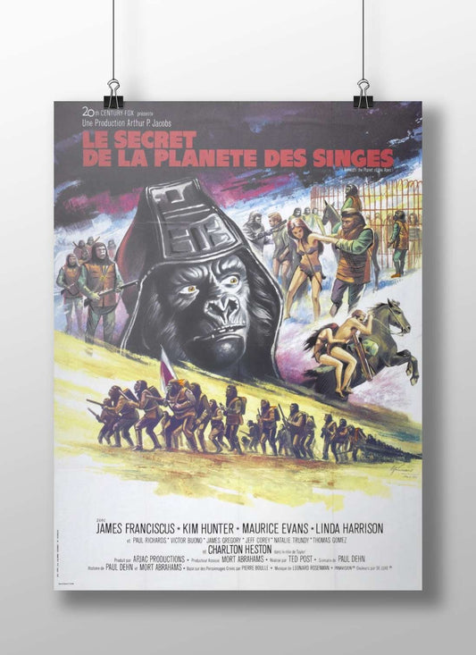 Planet of the Apes franchise Ape Nation - Dystopian Icon Poster