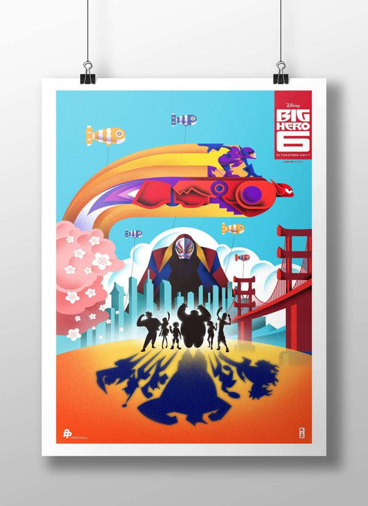 Big Hero 6 (Disney franchise) Hiro Hamada - Future Hero Poster