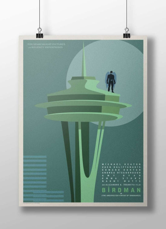 Charlie Kaufman'S Birdman - Avant-Garde Poster