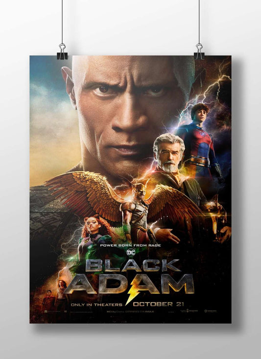 Black Adam (DC Comics film) Black Adam - Mythic Villain Poster