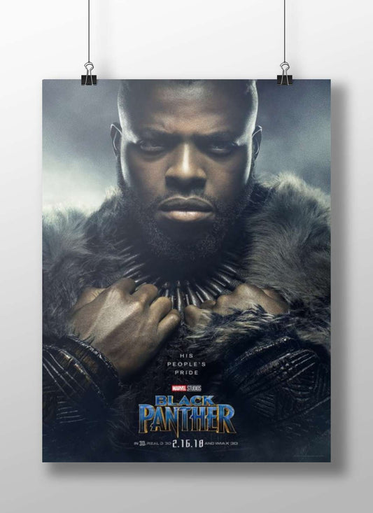 T'Challa from Marvel Studios' Black Panther franchise. T'Challa - Black Panther Legacy Poster