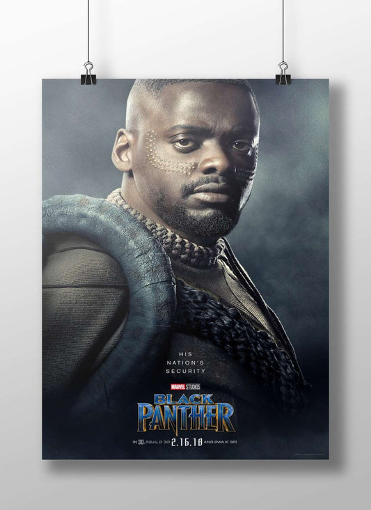 Marvel Studios' Black Panther franchise T'Challa - Panther Noir Poster