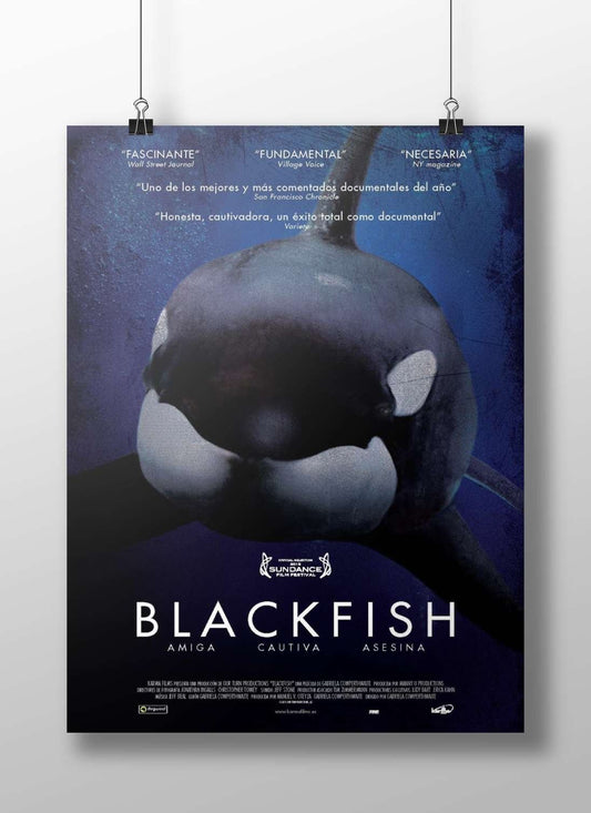 Blackfish (the documentary film by Gabriela Cowperthwaite) Tilikum - Saving The Whales Poster