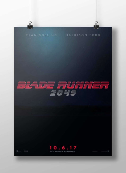 Blade Runner 2049 Rick Deckard - Neon Dreams Poster