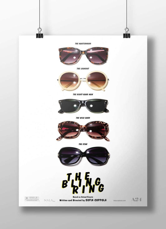 The Bling Ring (2013 film) The Bling Ring - Pop Art Poster