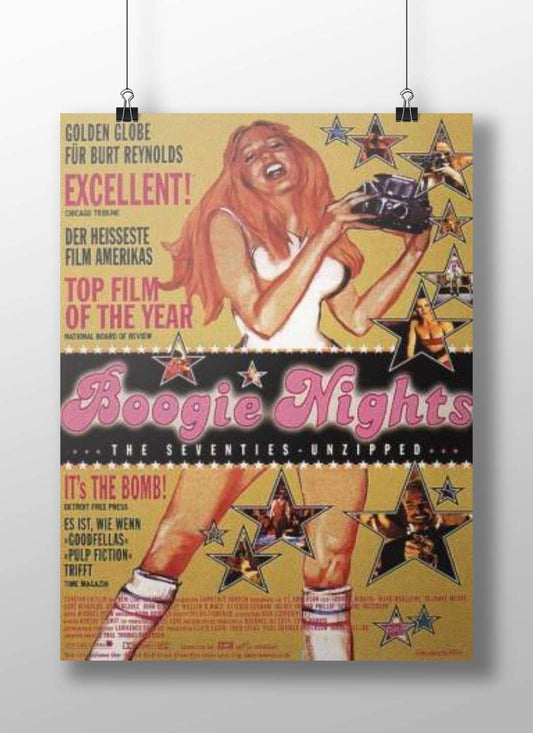 Boogie Nights Dirk Diggler - Iconic Actor Poster