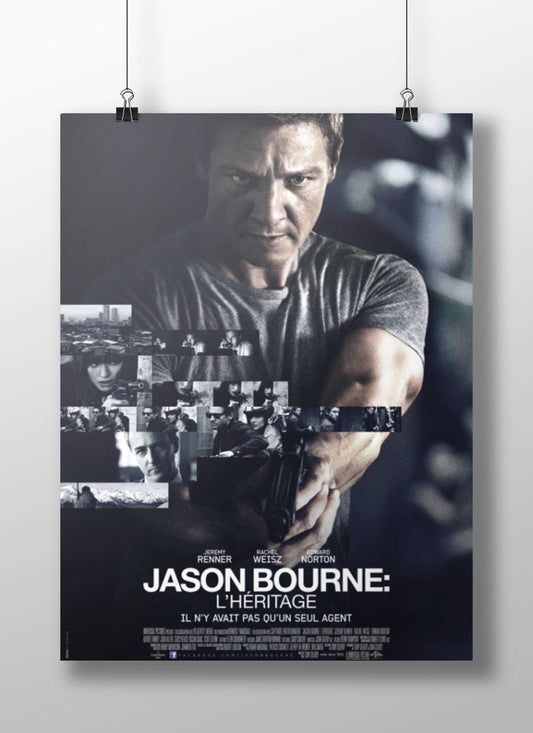 Jason Bourne franchise (specifically "Jason Bourne: L'Héritage", the third film in the series) Jason Bourne