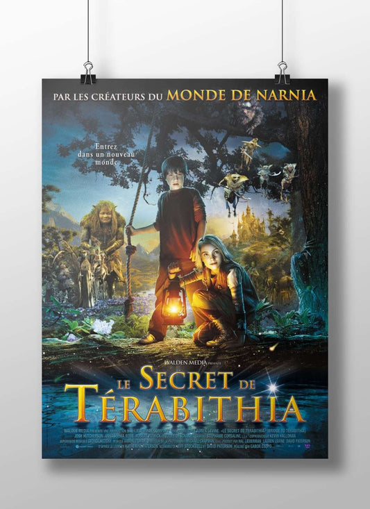 Le Secret de Térabithia (French title for "Bridge to Terabithia"), a film by the creators