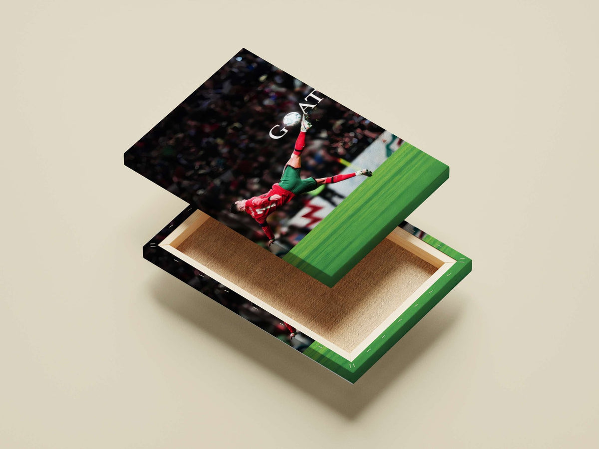 Cristiano Ronaldo - Football Icon Poster
