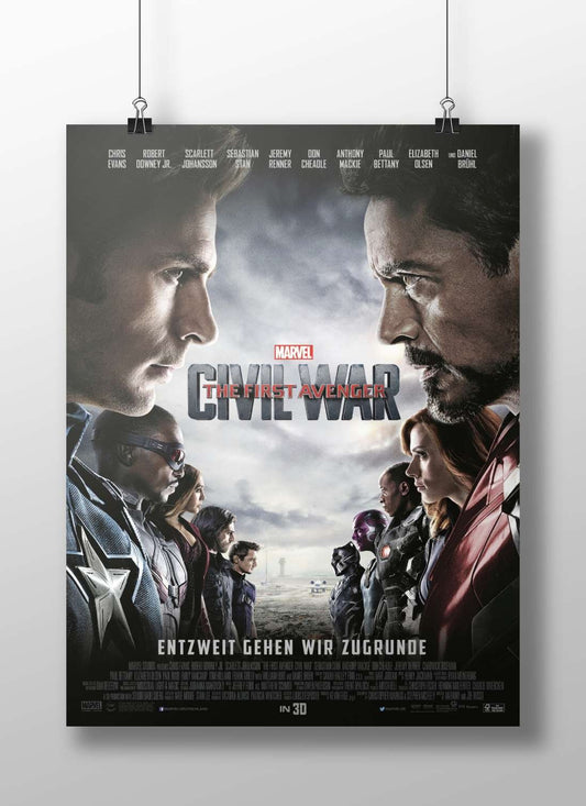 Captain America: Civil War (Marvel Cinematic Universe film) Tony Stark - Iron Man Vengeance Poster