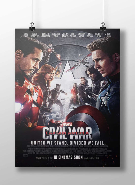 Captain America: Civil War (Marvel Cinematic Universe film) Steve Rogers - First Avenger Poster