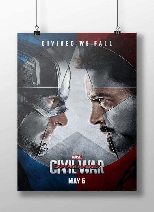 Captain America: Civil War (Marvel Cinematic Universe film) Tony Stark - Iron Man Poster