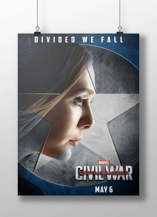 Captain America: Civil War - Heroic Standoff Poster