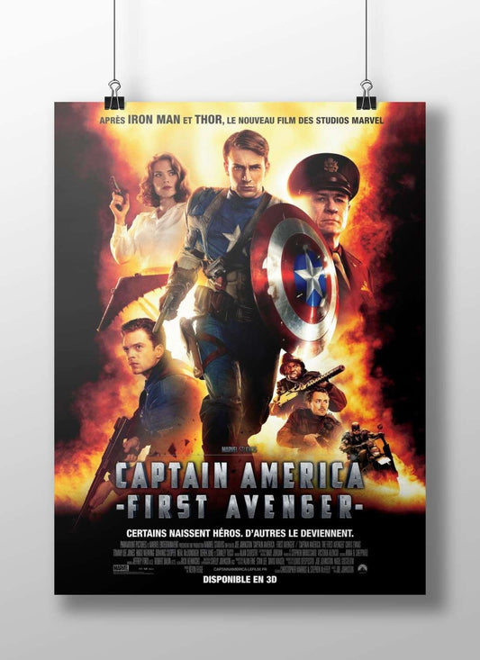 Captain America: The First Avenger (Marvel Studios film) Steve Rogers - The Shield Poster