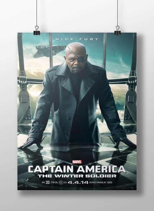 Nick Fury (Marvel's Captain America: The Winter Soldier) Nick Fury - War Room Poster