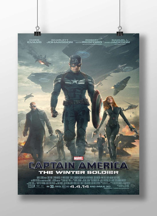 Captain America: The Winter Soldier (film) Captain America - The Winter Soldier Poster