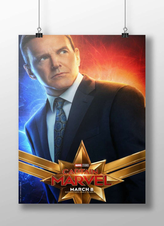 Captain Marvel (film) Captain Marvel - Cosmic Hero Poster