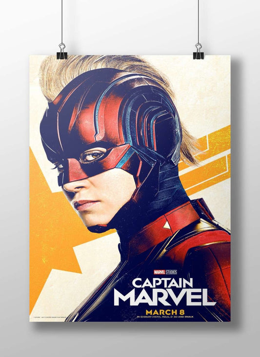 Captain Marvel - Iconic Hero Poster