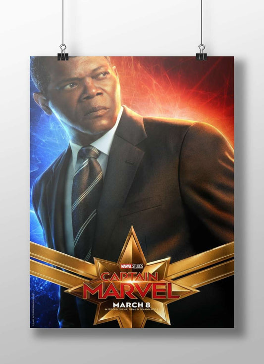 Nick Fury - Marvel Icon Poster