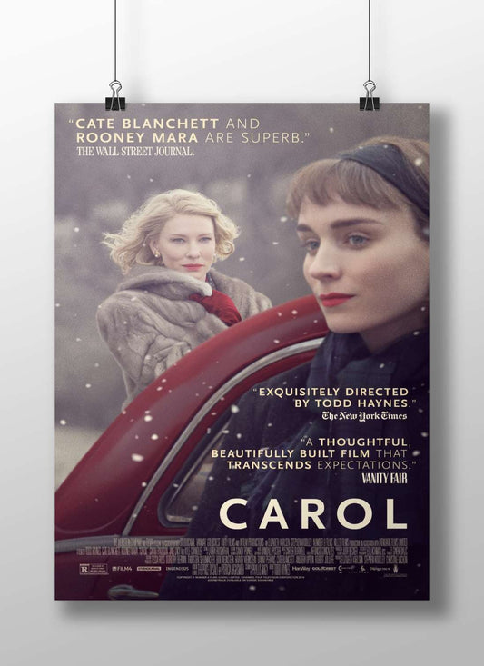 Carol (2015 film starring Cate Blanchett and Rooney Mara) Carol - Heartfelt Romance Poster