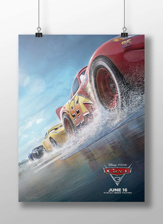 Lightning McQueen from Cars 3 Lightning Mcqueen - Racing Spirit Poster