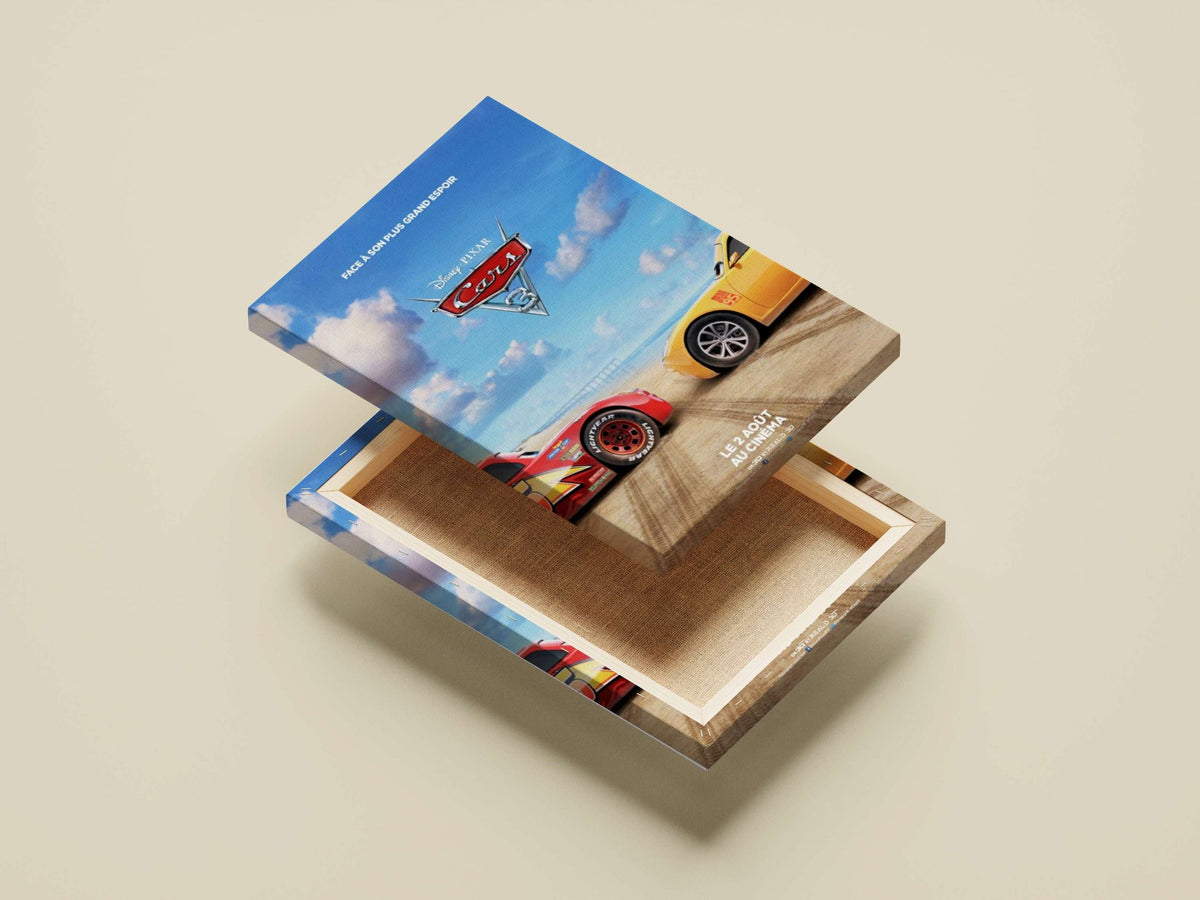 Lightning McQueen and Francesco Bernoulli (car models) from Disney Pixar Cars franchise Lightning Mcqueen -