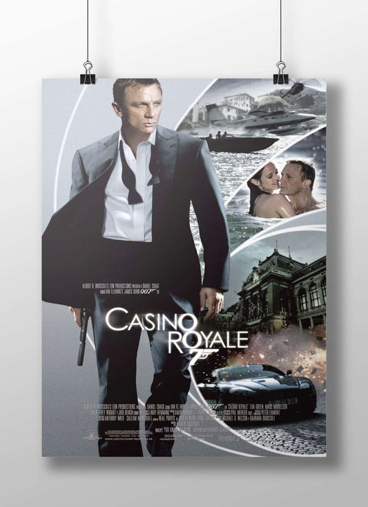 Casino Royale (2006 film, part of James Bond franchise starring Daniel Craig) James Bond -
