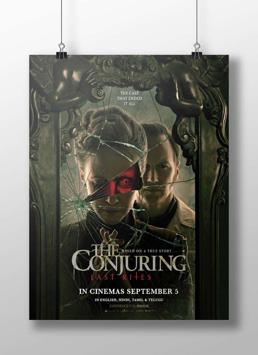 The Conjuring: Last Rites - Haunting Noir Poster