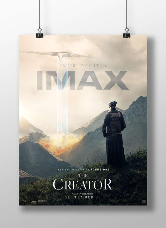 The Creator (movie title) The Creator - Sci-Fi Masterpiece Poster