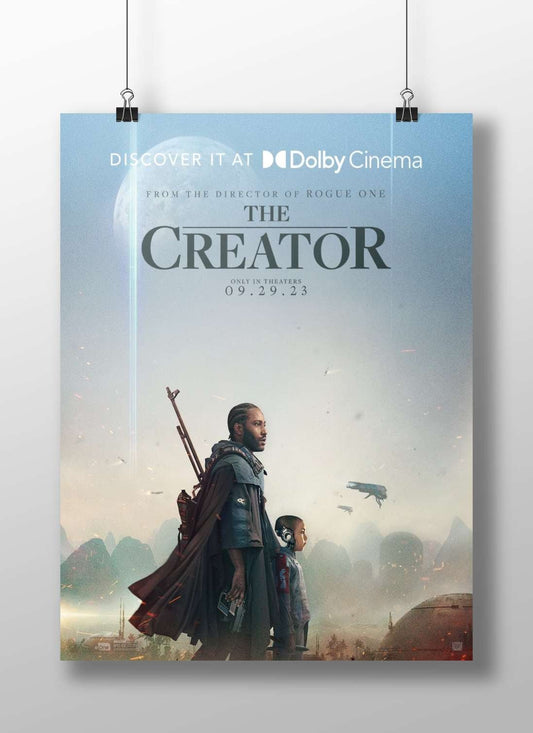 The Creator (movie) The Creator - Cinematic Vision Poster
