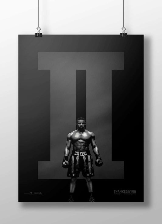 Adonis Creed (Creed franchise, movie Creed II) Adonis Creed - Undaunted Hero Poster