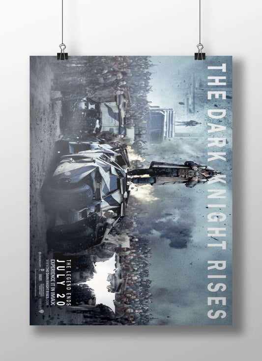 The Dark Knight Rises (the movie, confirmed by OCR text). The Dark Knight Rises -