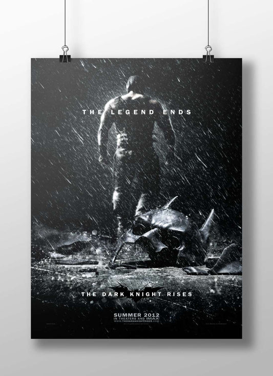 The Dark Knight Rises (Batman franchise) The Dark Knight Rises - Batman Legend Poster