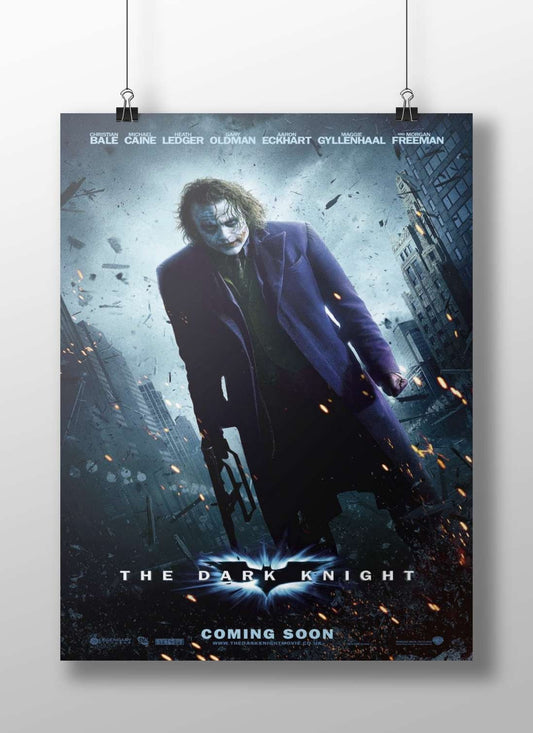 Heath Ledger as the Joker from The Dark Knight franchise. Heath Ledger - The Joker