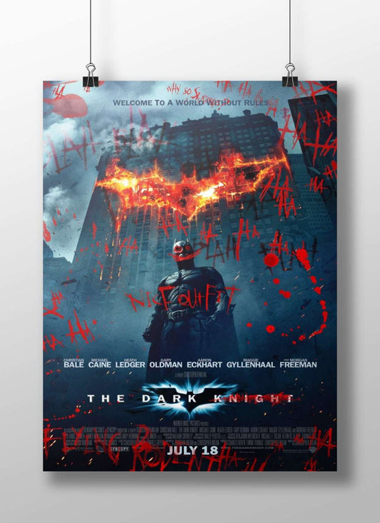 The Dark Knight (film), part of DC Comics' Batman franchise The Dark Knight - Gotham