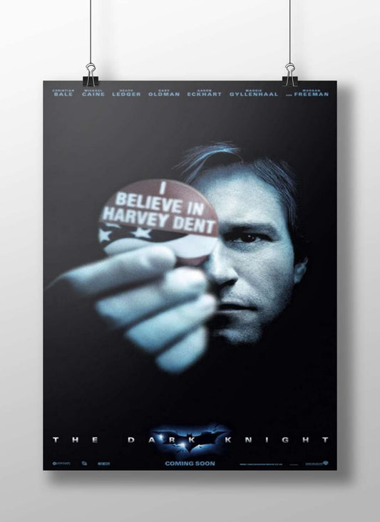 The Dark Knight (movie) Batman - The Dark Knight Noir Poster