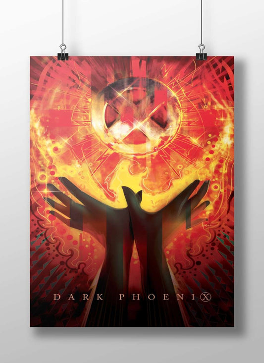 Dark Phoenix (X-Men franchise, Marvel Comics) Jean Grey - Dark Phoenix Poster