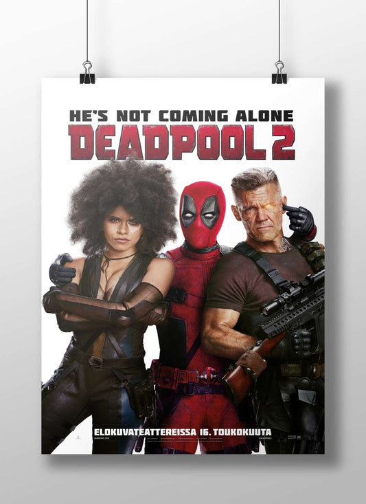 Deadpool 2 (the 2018 superhero film from the Deadpool franchise, confirmed by "DEADPOOL 2" text