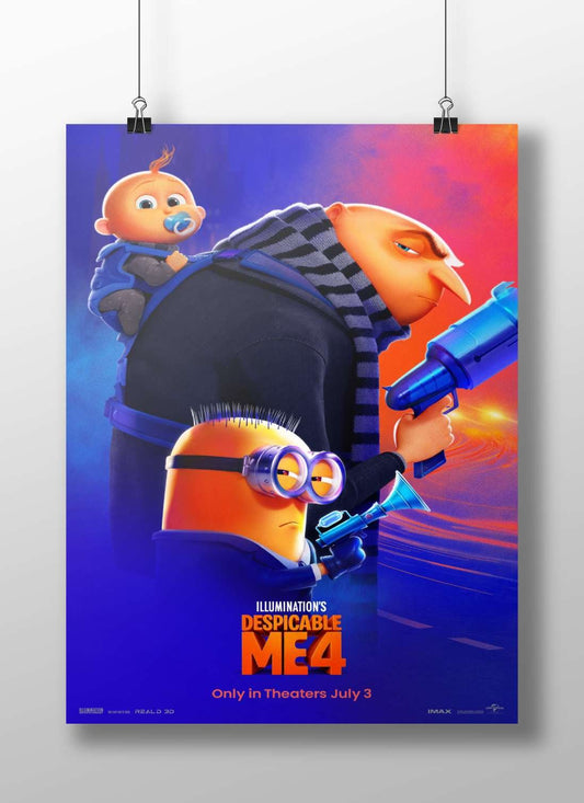 Gru'S Genius - Despicable Me 4 Poster
